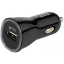 Vivanco auto vooluadapter USB 1000mA, must (35825)