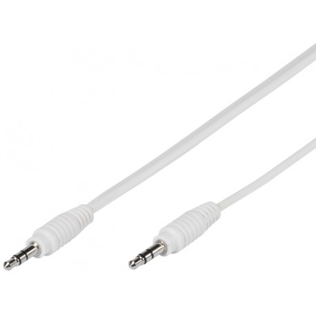 Vivanco kaabel 3,5mm - 3,5mm 1m, valge (35811)