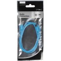 Vivanco cable 3.5mm - 3.5mm 1m, blue (35812)