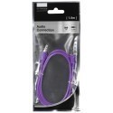 Vivanco cable 3.5mm - 3.5mm 1m, purple (35814)
