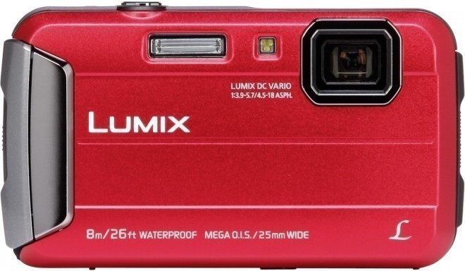 Panasonic Lumix DMC-FT30, punane