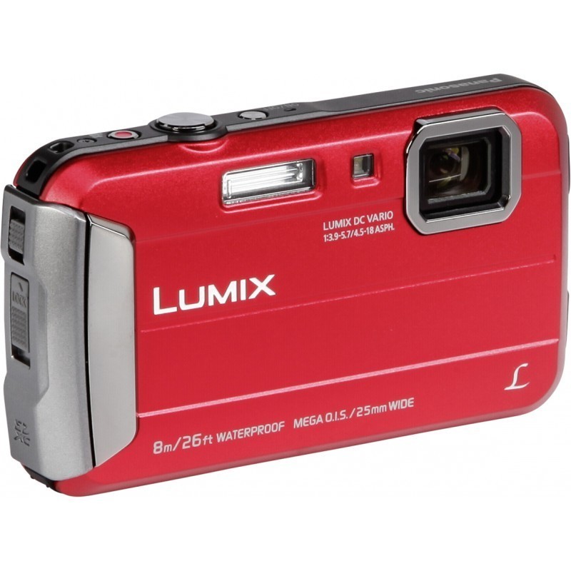 Panasonic Lumix Dmc Ft30 Red Compact Cameras Photopoint