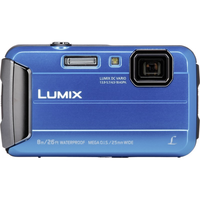 Voorzitter Appartement Nieuwsgierigheid Panasonic Lumix DMC-FT30, blue - Compact cameras - Nordic Digital