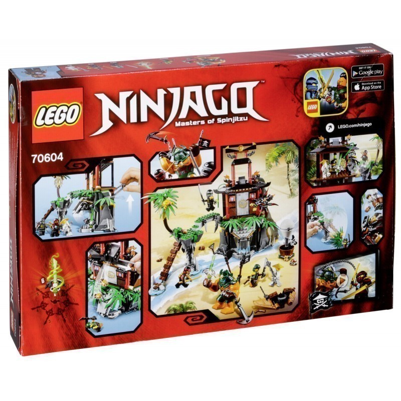 LEGO NINJAGO 70604 Tiger Widow Island - LEGO - Photopoint