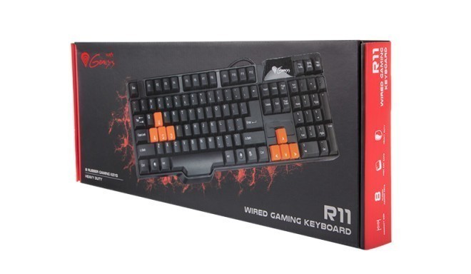 GAMING KEYBOARD GENESIS R11 ADDITIONAL KEYS YU LAYOUT