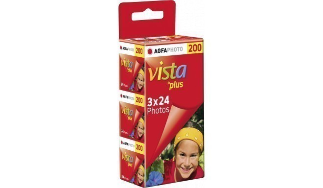 Agfaphoto filmiņa Vista Plus 200/24x3