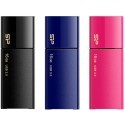Silicon Power mälupulk 32GB Blaze B05 USB 3.0, must