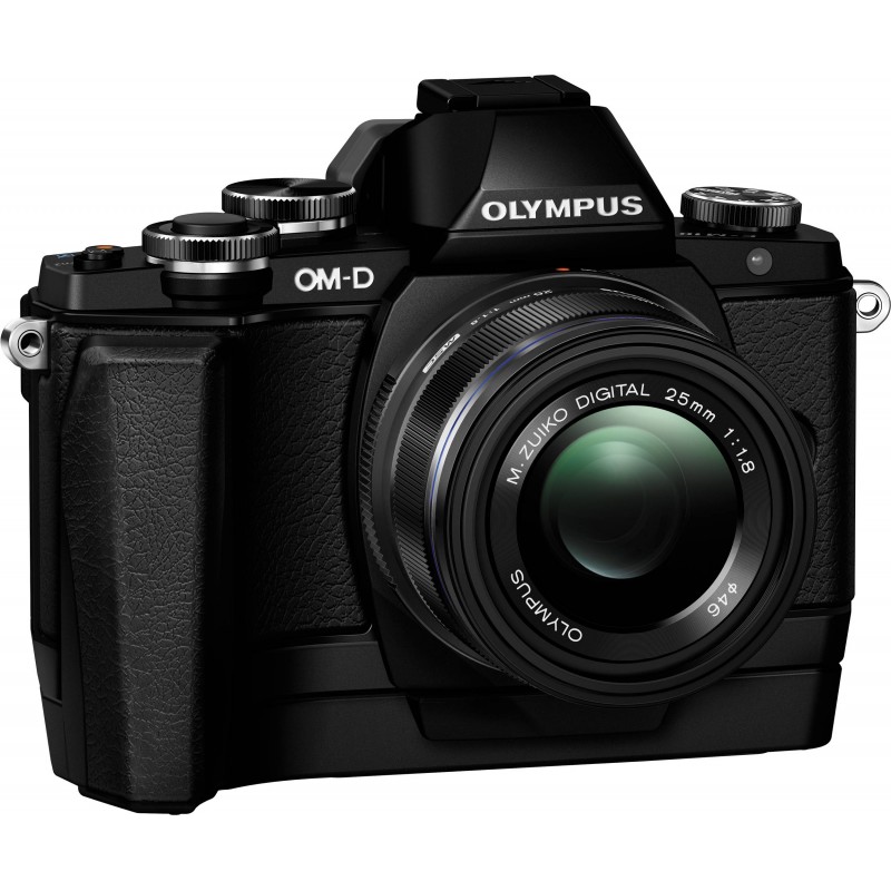 Olympus Om D E M10 14 42mm Ez Ecg 1 Grip Kit Black Mirrorless Cameras Nordic Digital