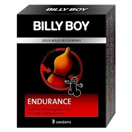 Billy Boy Condom Fun Endurance 3pcs - Condoms - Nordic Digital