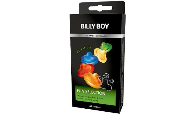 Billy Boy prezervatīvi Fun Selection 10gb