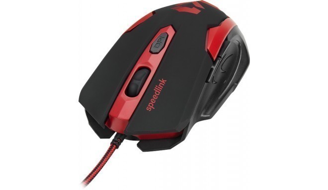 Speedlink mouse Xito Gaming, red/black (SL-680009-BKRD)