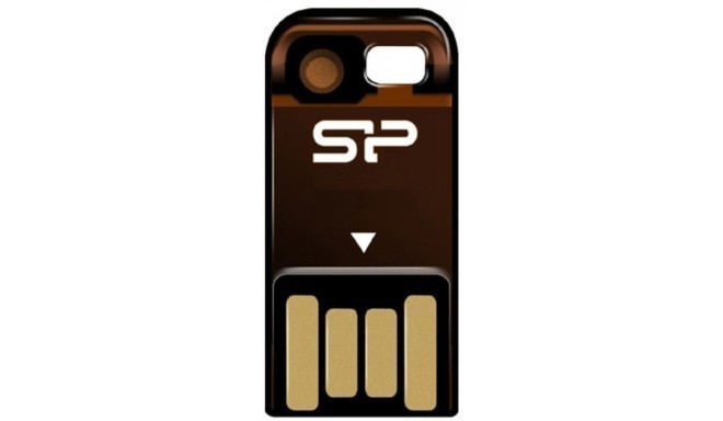 Silicon Power flash drive 8GB Touch T02, orange