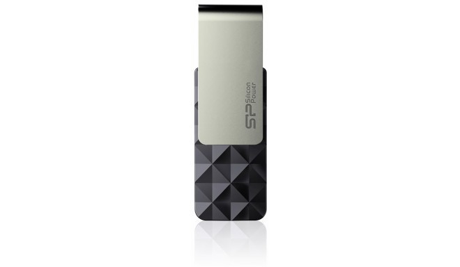 Silicon Power флешка 16GB Blaze B30 USB 3.0, черный