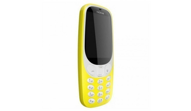 Mobiiltelefon Nokia 3310 2,4" TFT Radio FM Bluetooth 1200 mAh Kollane