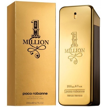Paco Rabanne 1 Million Pour Homme Eau de Toilette 200ml