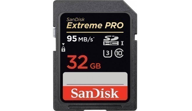 Sandisk memory card SDHC 32GB Extreme Pro 95MB/s - Memory cards ...