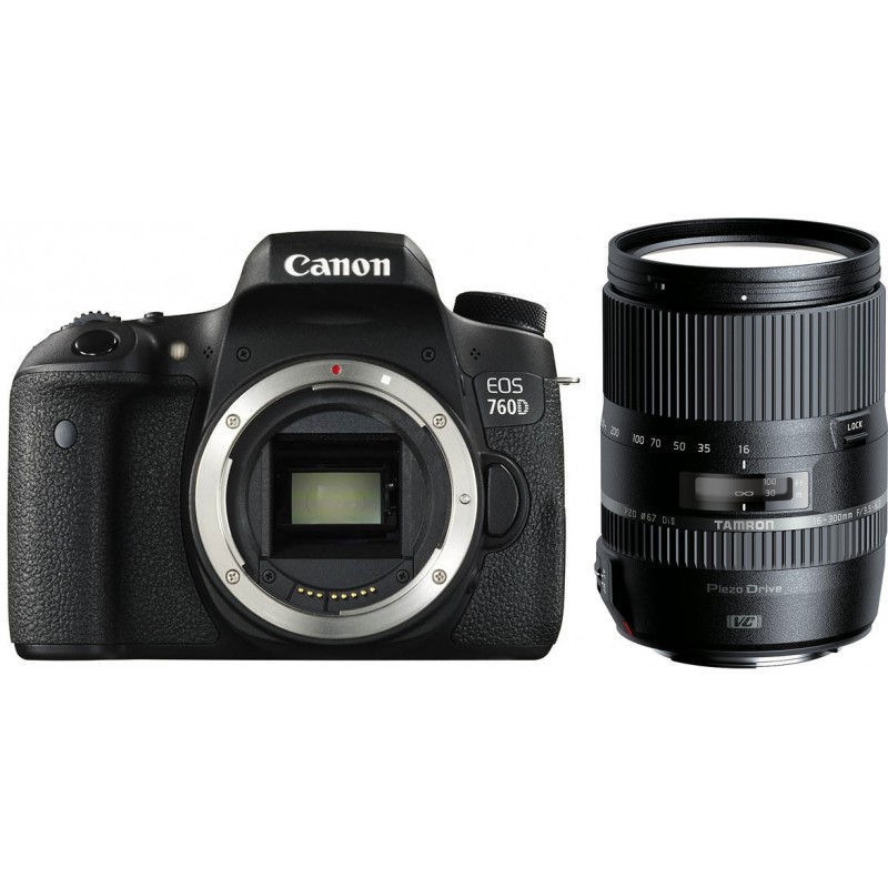 Canon EOS 760D + Tamron 16-300mm VC PZD