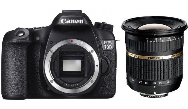 Canon EOS 70D + Tamron 10-24мм