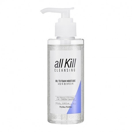 Holika Holika All Kill Cleansing Oil To Foam Moisture