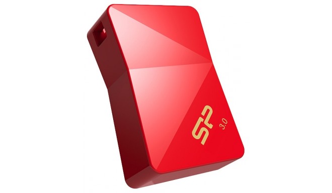 Silicon Power zibatmiņa 32GB Jewel J08 USB 3.0, sarkana