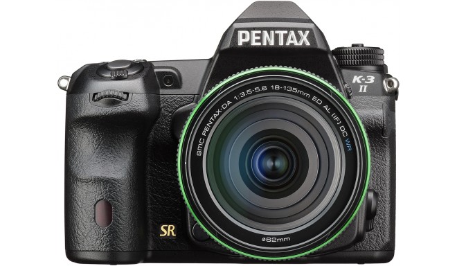 Pentax K-3 II + DA 18-135mm WR komplekts