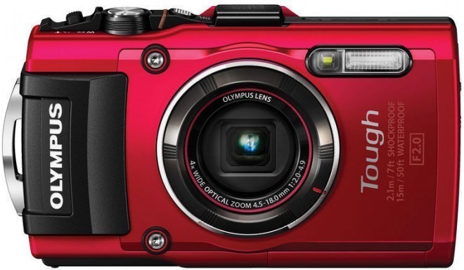 Olympus Stylus Tough TG-4, red