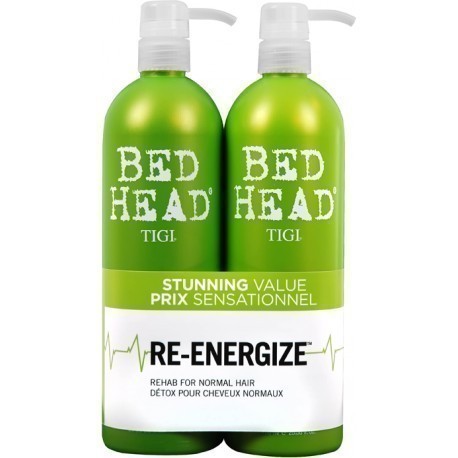 Tigi Bed Head Re-Energize шампунь + кондиционер 2x750мл