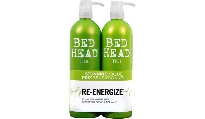 Tigi Bed Head Re-Energize shampoo + conditioner 2x750ml