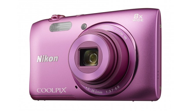 Nikon Coolpix S3600, pink