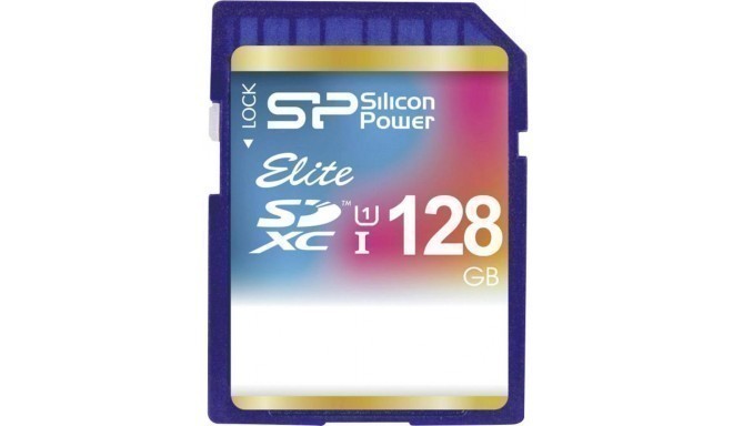 Silicon Power atmiņas karte SDXC 128GB Elite