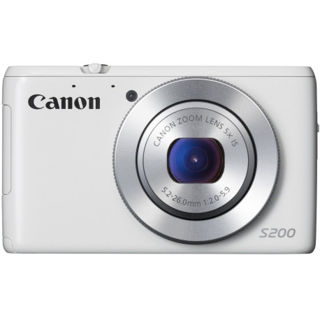 Canon PowerShot S200, white - Compact cameras - Nordic Digital