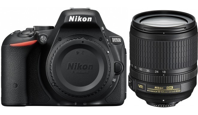 Nikon D5500 + 18-105mm VR II Kit, must