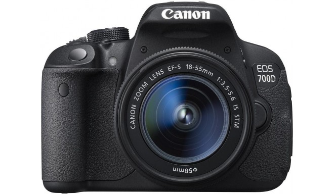 Canon EOS 700D + 18-55mm IS STM + LP-E8 + puhastuslapp Kit