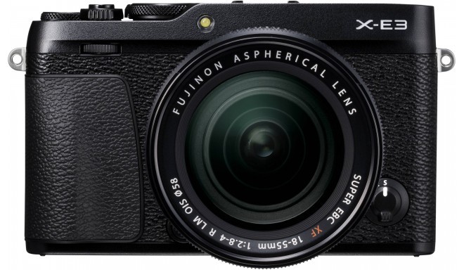 Fujifilm X-E3 + 18-55 мм Kit, черный