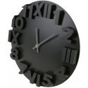 Platinet wall clock Zegar Modern, black (42985)