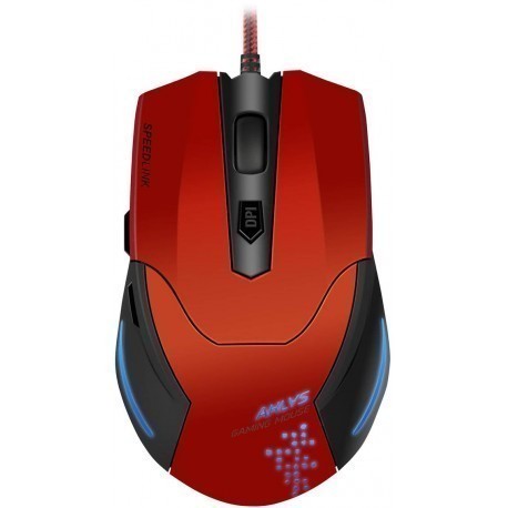 Speedlink мышка Aklys, чёрный/красный (SL-680001-BKRD)