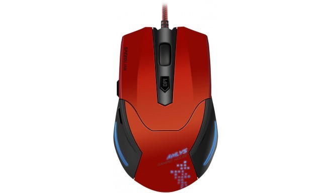 Speedlink мышка Aklys, чёрный/красный (SL-680001-BKRD)
