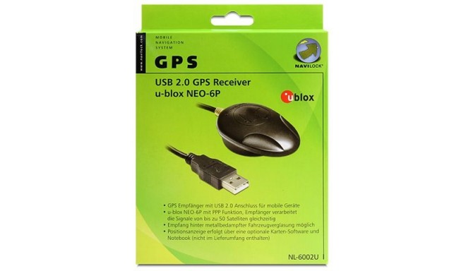NAVILOCK NL-6002U USB GPS RECEIVER U-BLOX NEO-6P