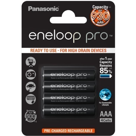 Panasonic eneloop aku pro AAA 930 4BP