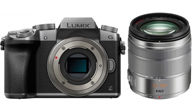 Panasonic Lumix DMC-G7 + 14-140mm Kit, silver