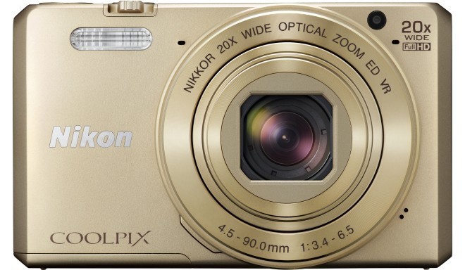 Nikon Coolpix S7000, золотистый