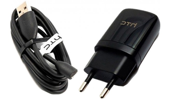 HTC vooluadapter USB microUSB kaabliga TC-E250, must