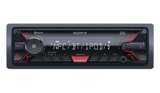 Sony DSXA400 / 4 x 55W MP3/WMA/FLAC mängija - FM raadio (RDS/EON)