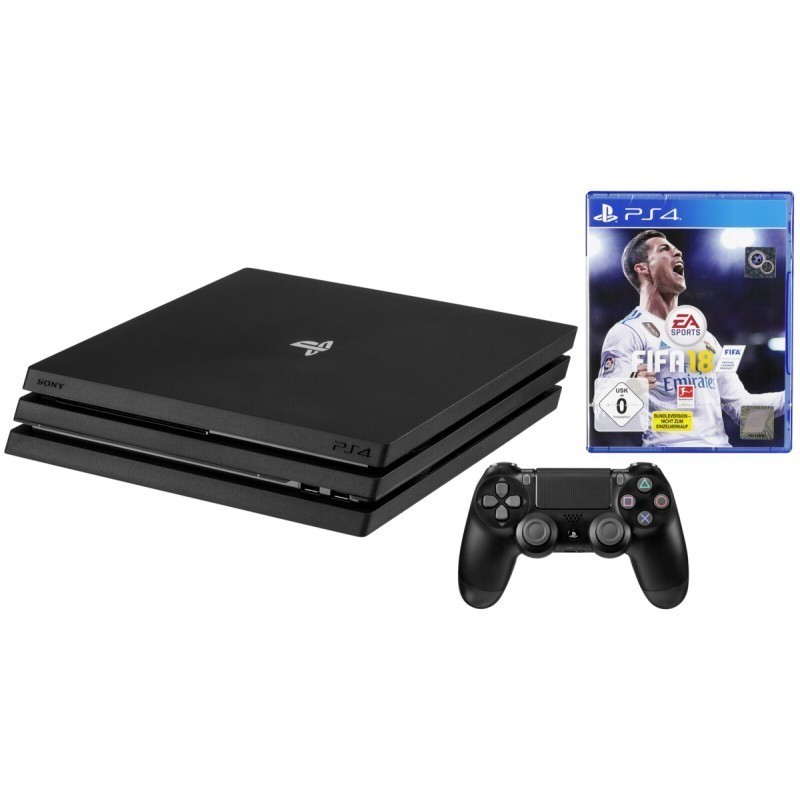 Sony PS4 PlayStation 4 PRO 1TB + FIFA 18 Console cheap - Price of
