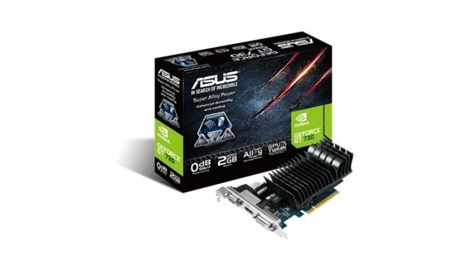 Asus graphics card GT730-SL-2GD3-BRK NVIDIA 2GB GeForce