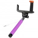 SelfieMAKER Smart монопод с кабелем, фиолетовый