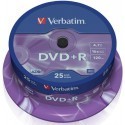 Verbatim DVD+R Matt Silver 4,7GB 16x 25gd spindle
