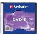 DVD+R Verbatim 4,7GB 16x Slim