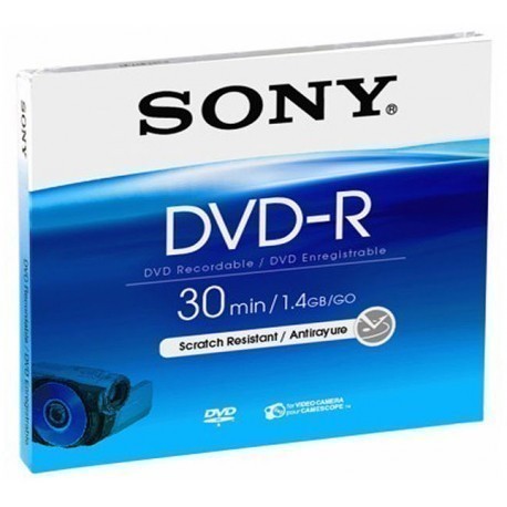 Sony DVD-R 1,4GB 30min mini