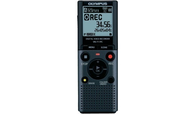 Olympus digital recorder VN-711PC, grey